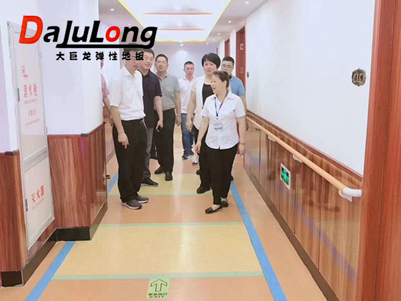 大巨龍pvc地板石獅紅景天養(yǎng)老院 項目